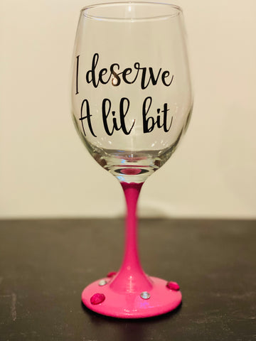 A lil glass with Sass